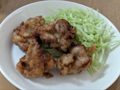 大根おろしでやわらか✨鶏むね肉の唐揚げ