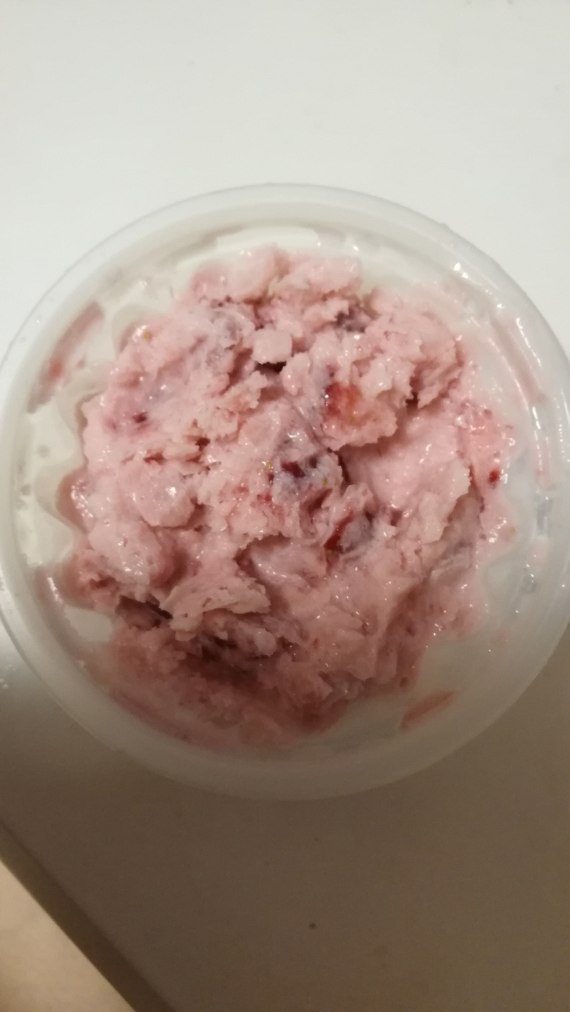 かんたん☆いちごミルクシャーベット☆