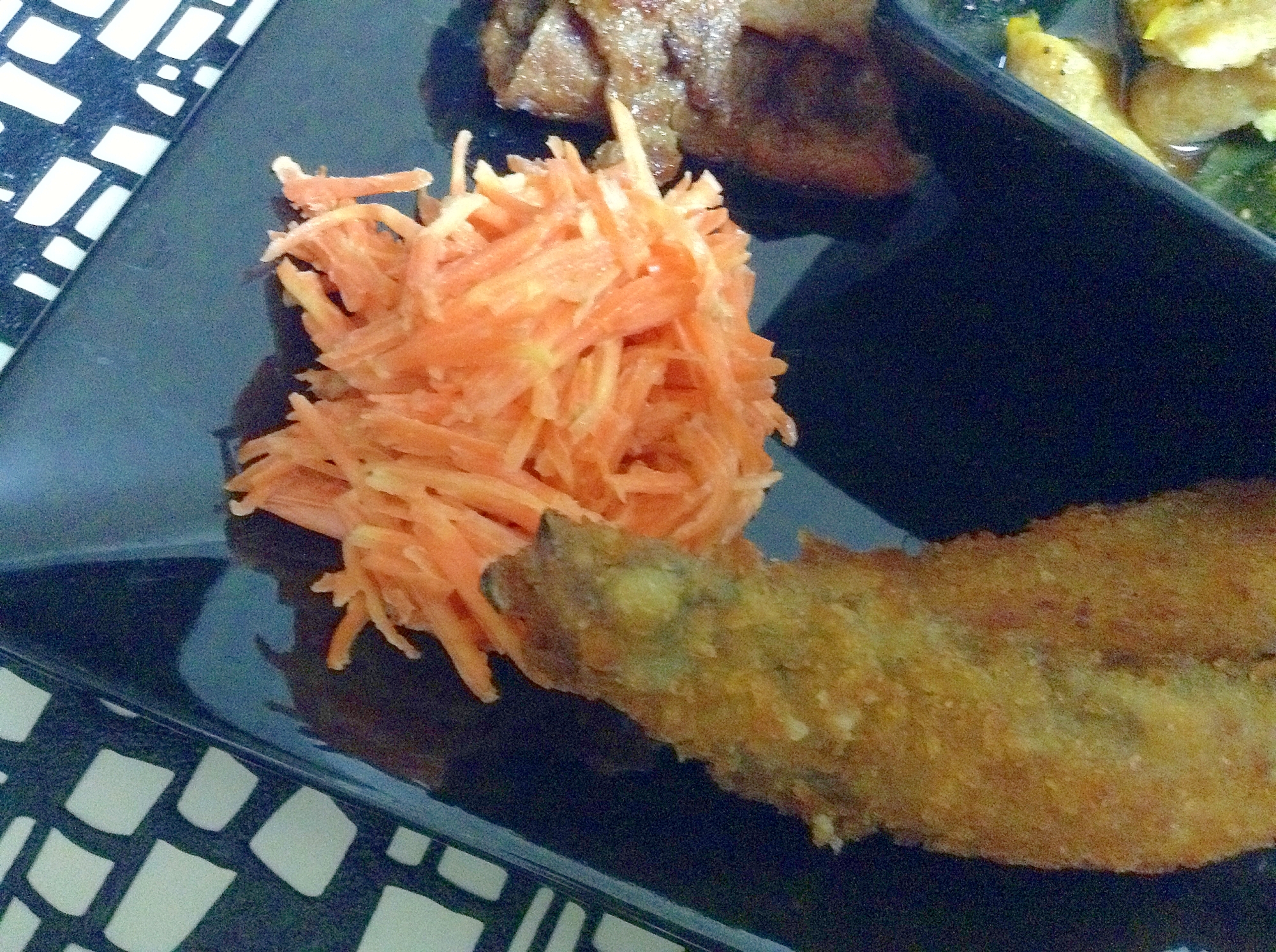 人参の柚子胡椒マヨあえ