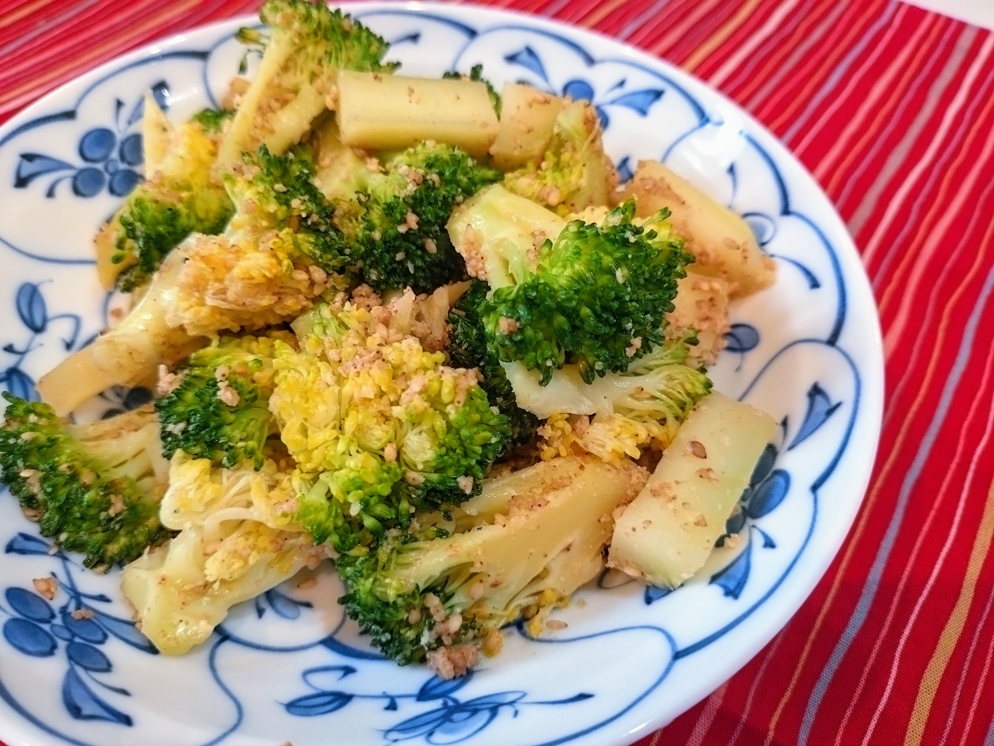 ビタミンたっぷり!減塩!ブロッコリーの胡麻和え