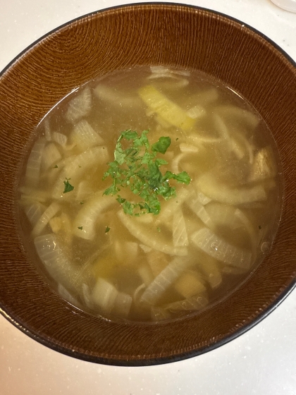 甘くて美味しい♫オニオンスープ