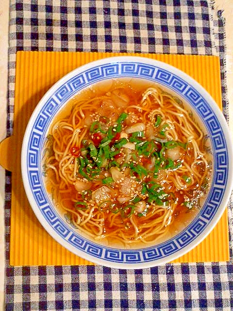 らっきょうラーメン♪