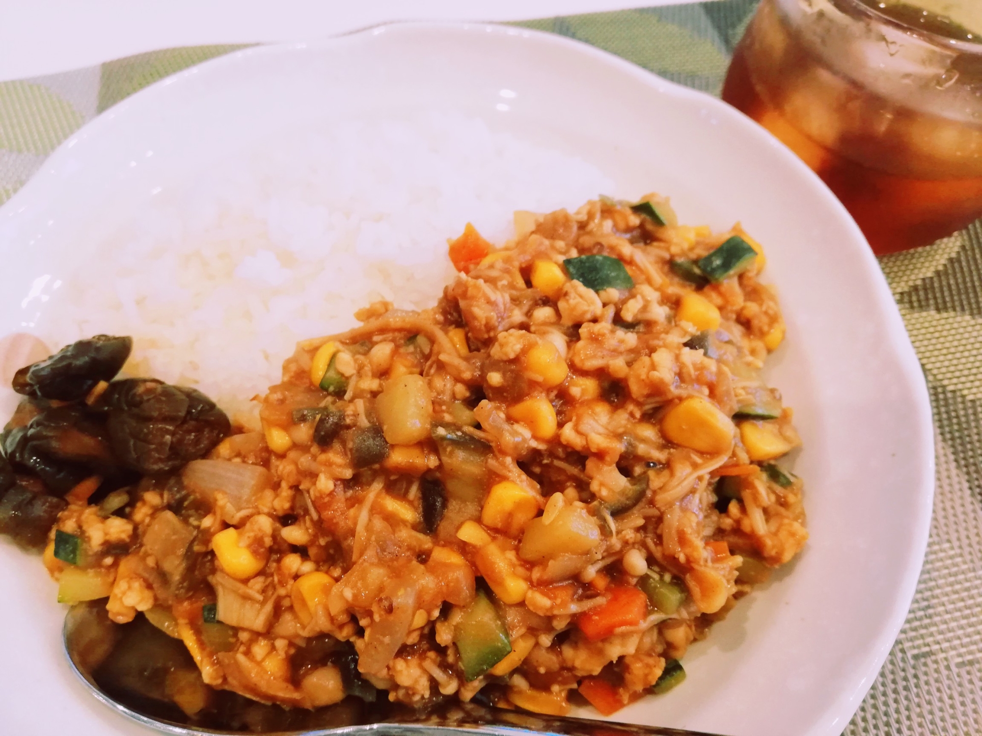 和風ドライカレー 夏野菜たっぷり