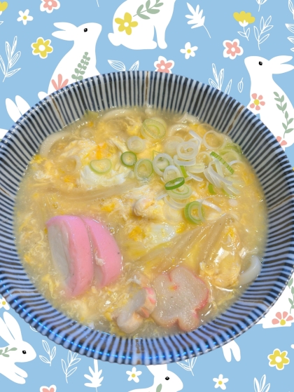 かきたまうどん☆寒い日に簡単おうどん