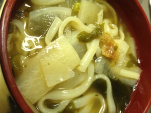 うめわかめうどん