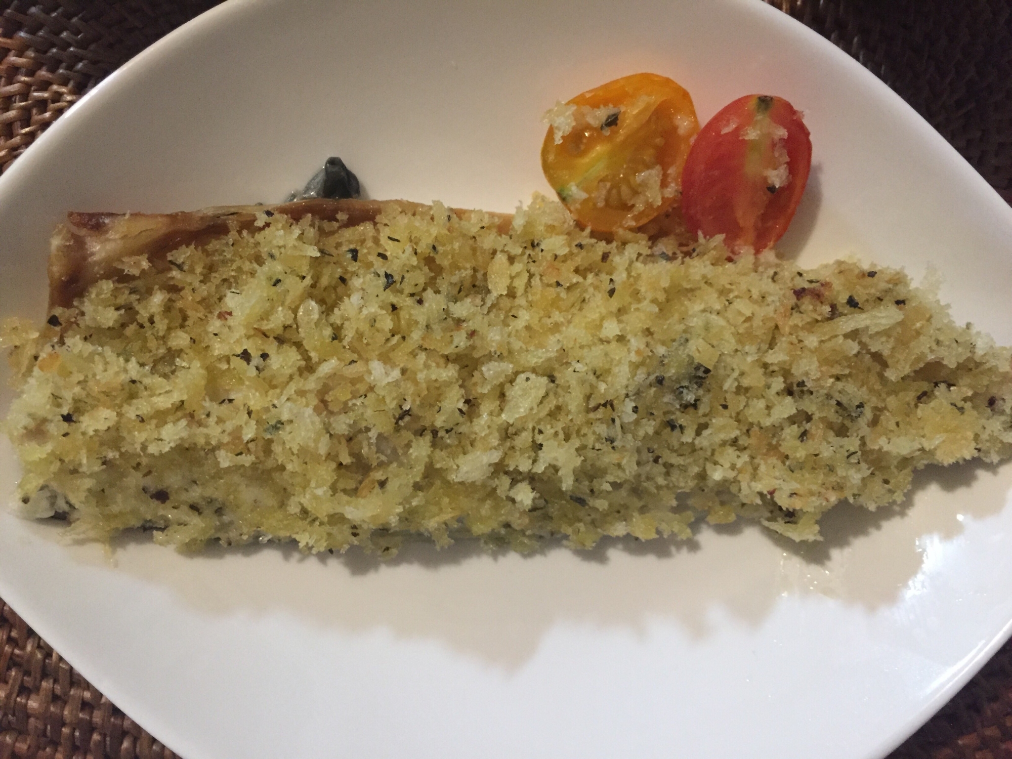 手軽に本格料理!鯖のバジルパン粉焼き♪