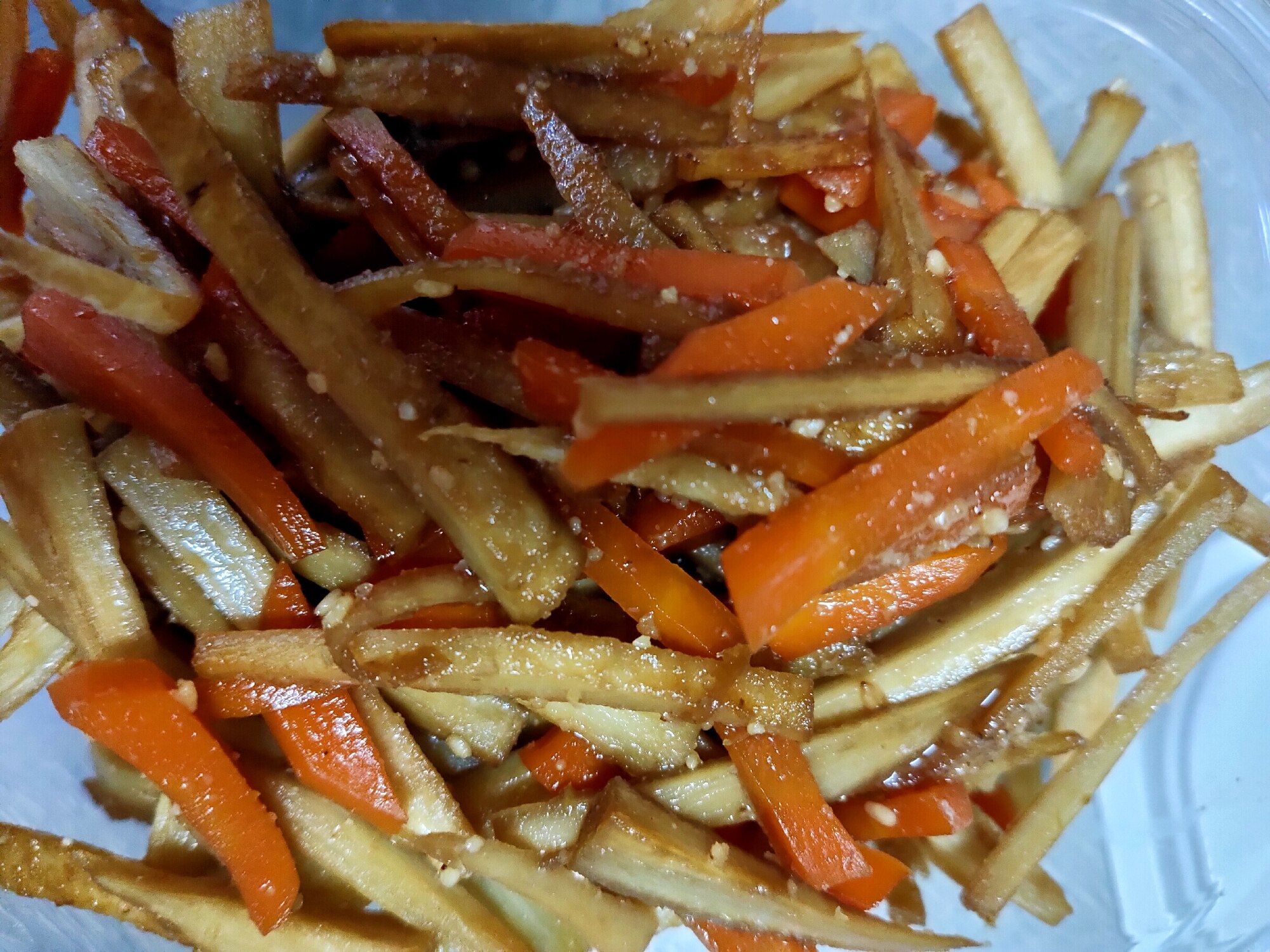 きんぴらごぼう 低糖質 レシピ・作り方 by くすみピンク - 楽天レシピ