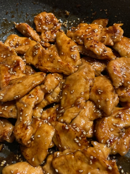鶏胸肉で簡単♪手羽風揚げない甘辛照焼チキンお弁当に