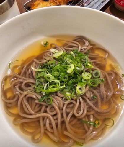 自家製そばつゆで☆天ぷらそば