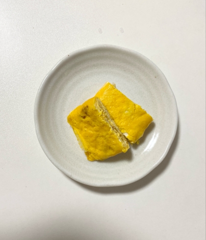卵焼き ( 魚肉ソーセージ チーズ ネギ 入り )