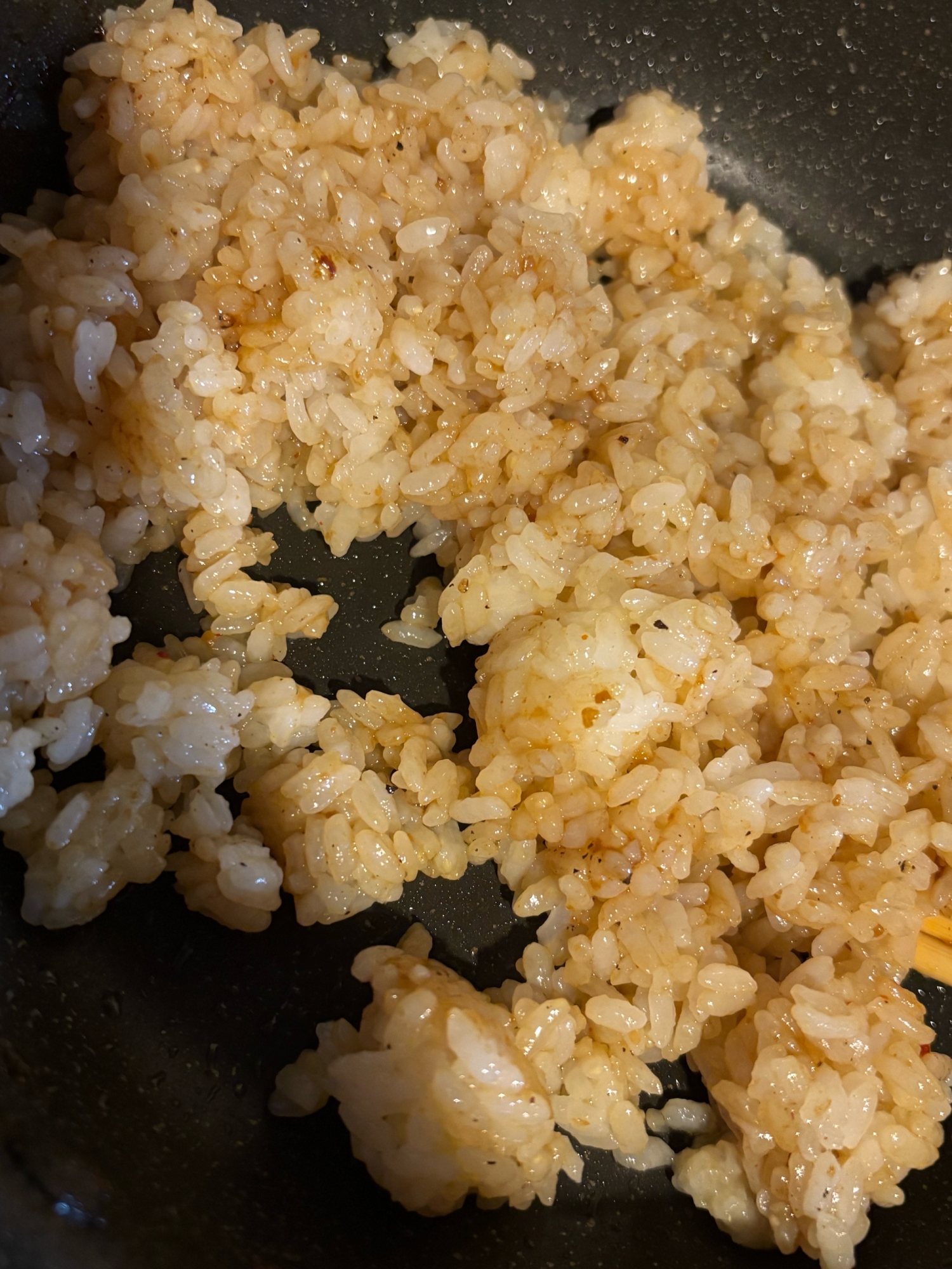 ホルモンの油で作るチャーハン