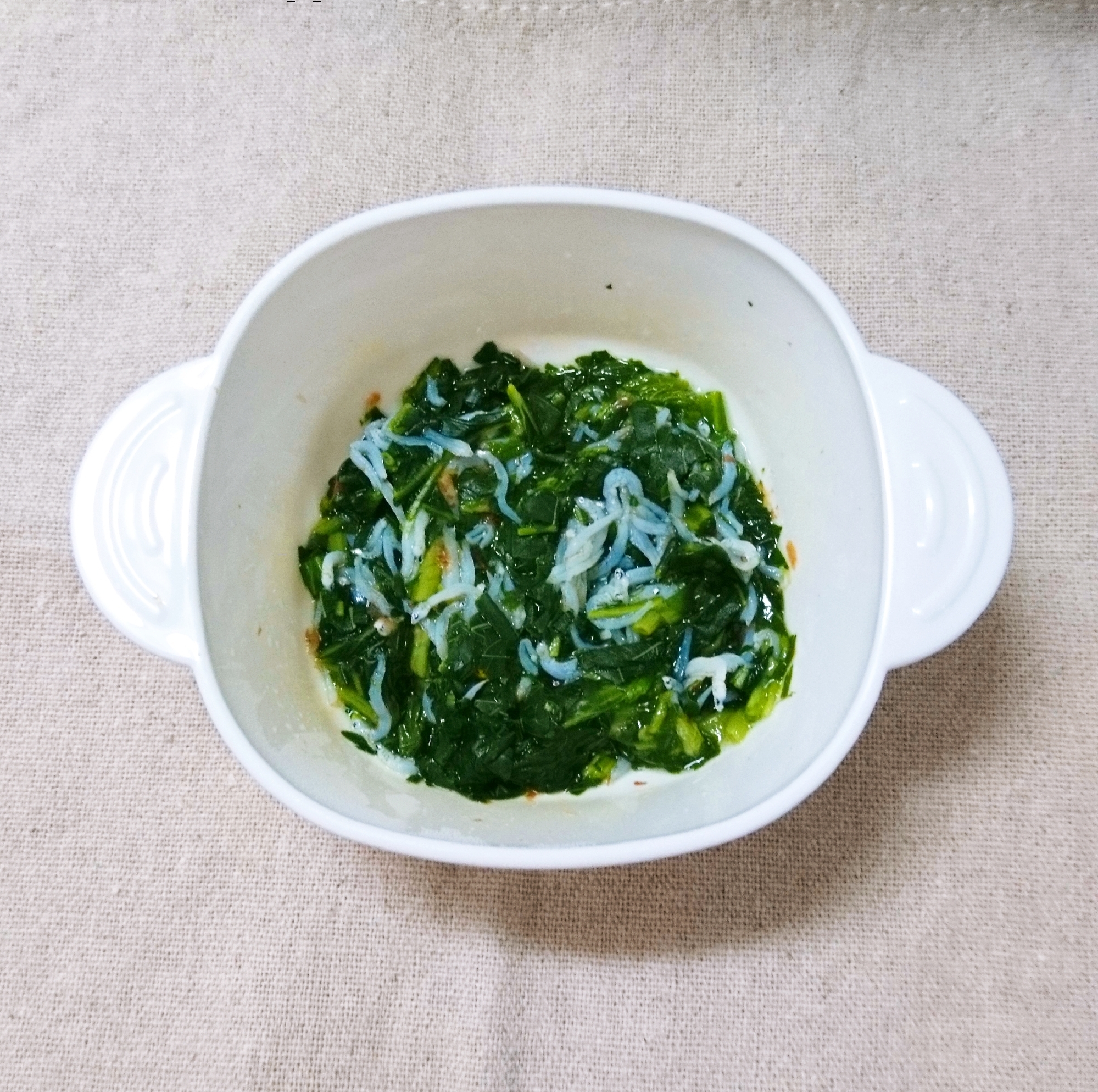 離乳食 中期 小松菜のしらすおかか和え レシピ 作り方 By Mi 楽天レシピ 離乳食 中期 小松菜のしらすおかか和え レシピ 作り方 By Mi 楽天レシピ