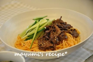 韓国料理にチャレンジ ビビン麺 レシピ 作り方 By りくあゆママ 楽天レシピ