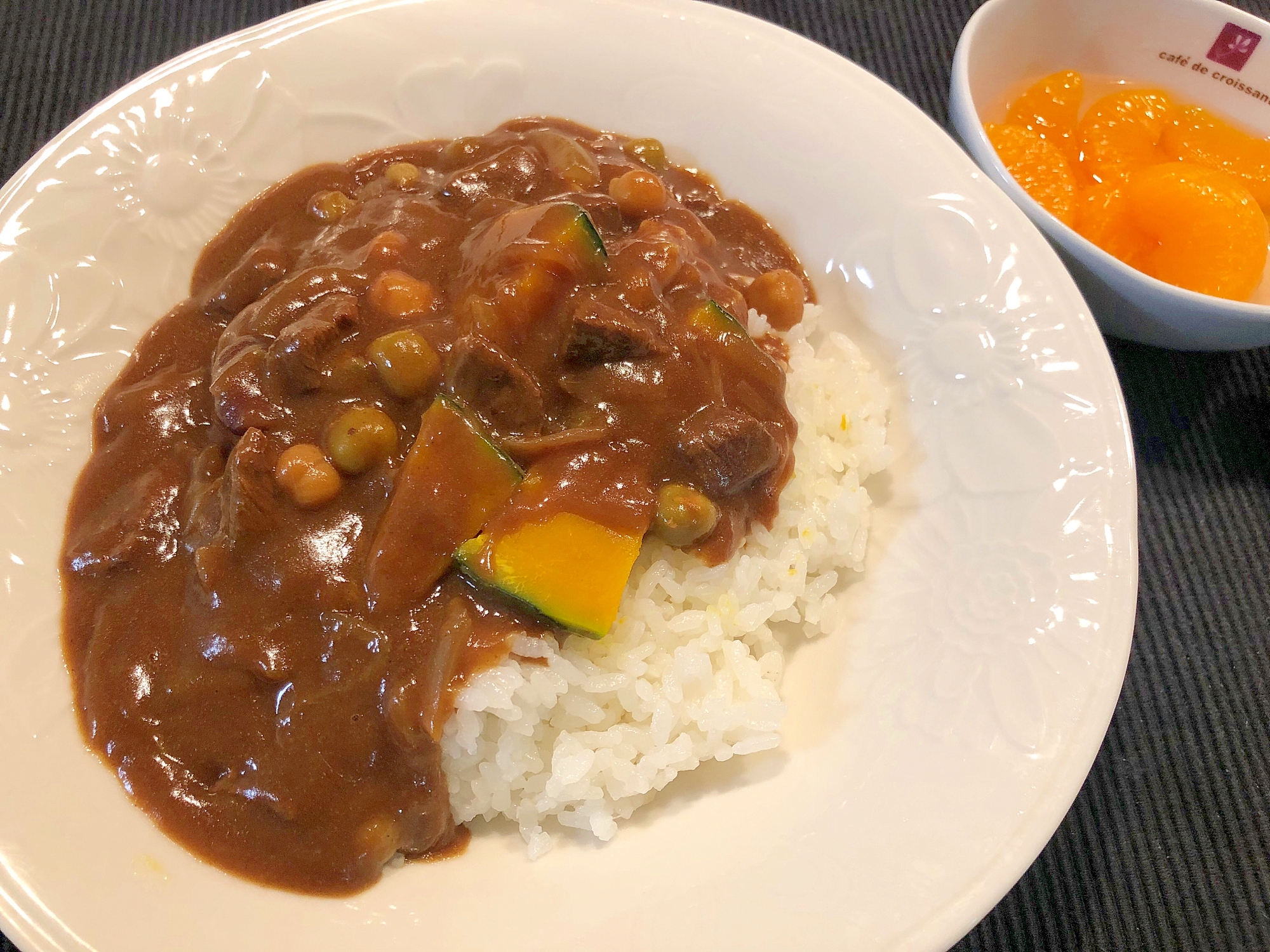 かぼちゃと豆のカレー☆