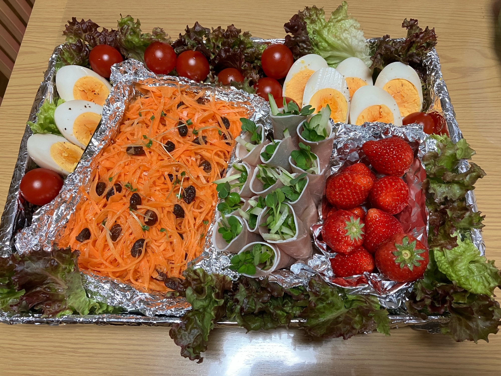 アウトドアに♪簡単で豪華に見えるオードブル☆彡