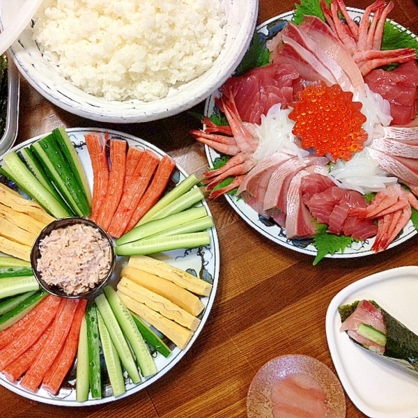 手巻き寿司 パーティー レシピ 作り方 By 栗皮茶 楽天レシピ 手巻き寿司 パーティー レシピ 作り方 By 栗皮茶 楽天レシピ