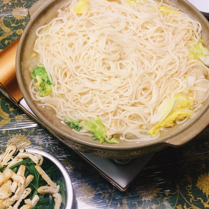 味付き揚げうどん