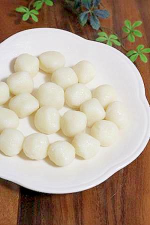 冷めても硬くならない♪やんわり団子