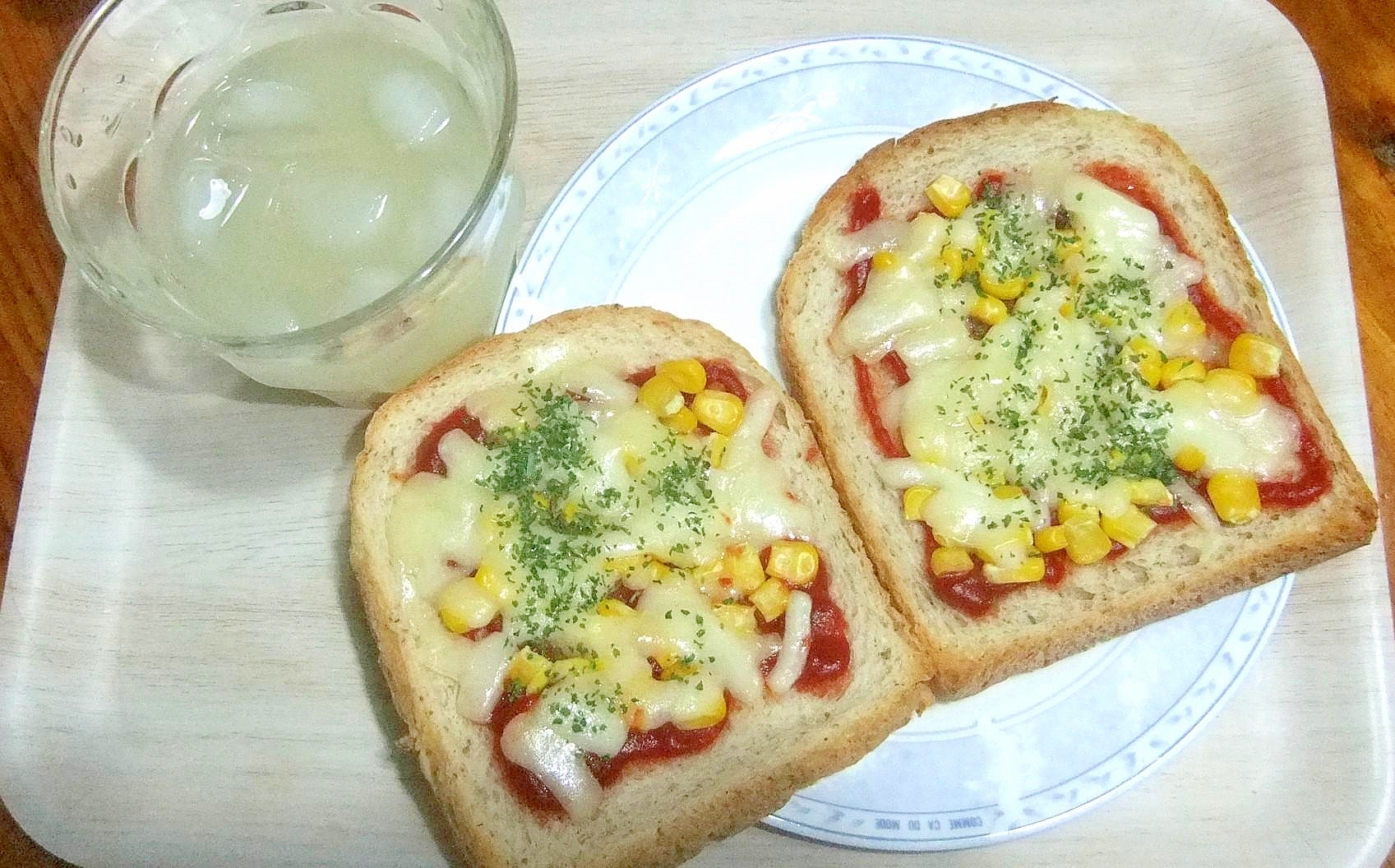 コーンピザトースト