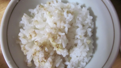 美味しく炊き上がりました。簡単でいいですね＾＾
