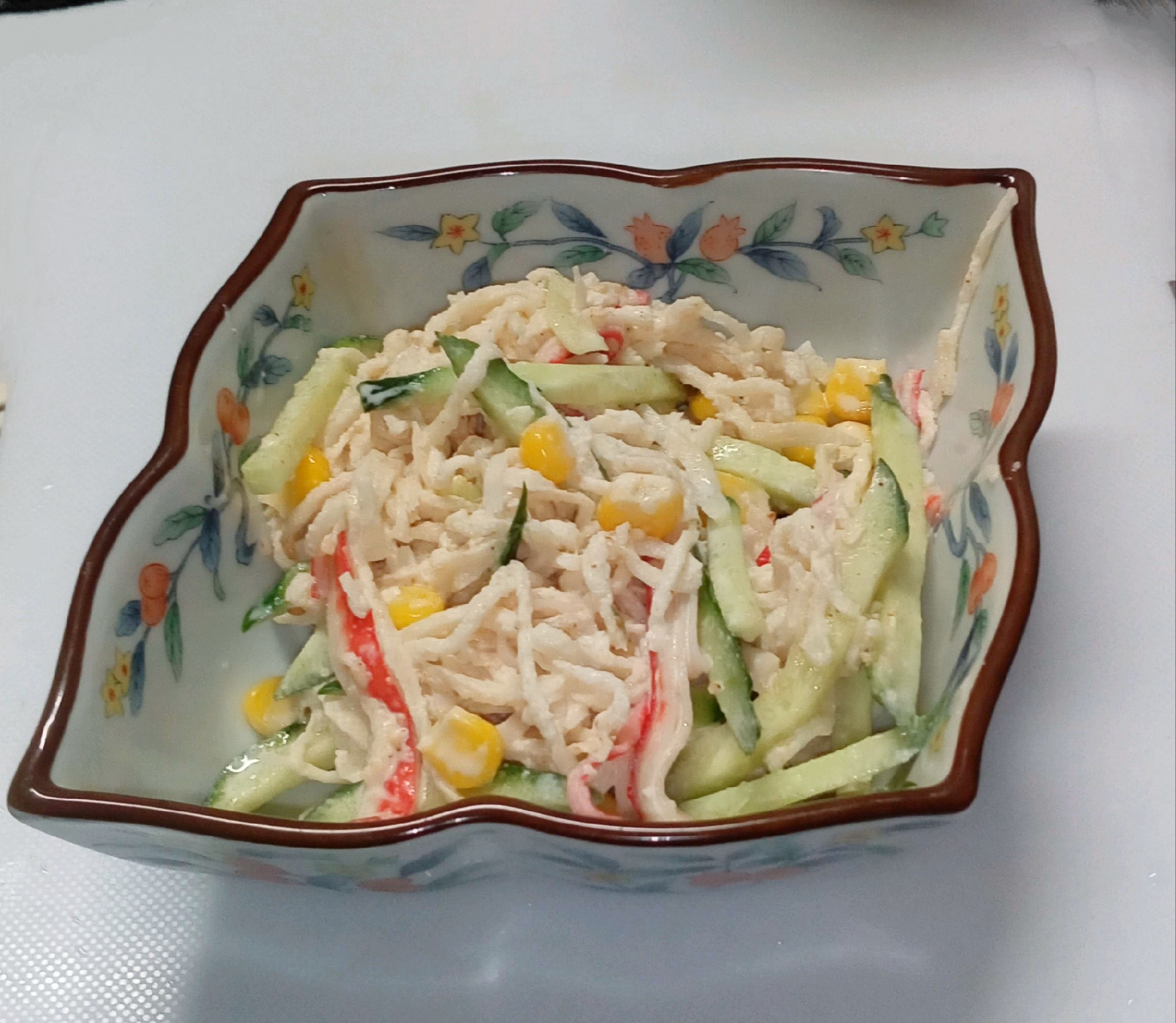 切り干し大根ときゅうりのマヨ和え