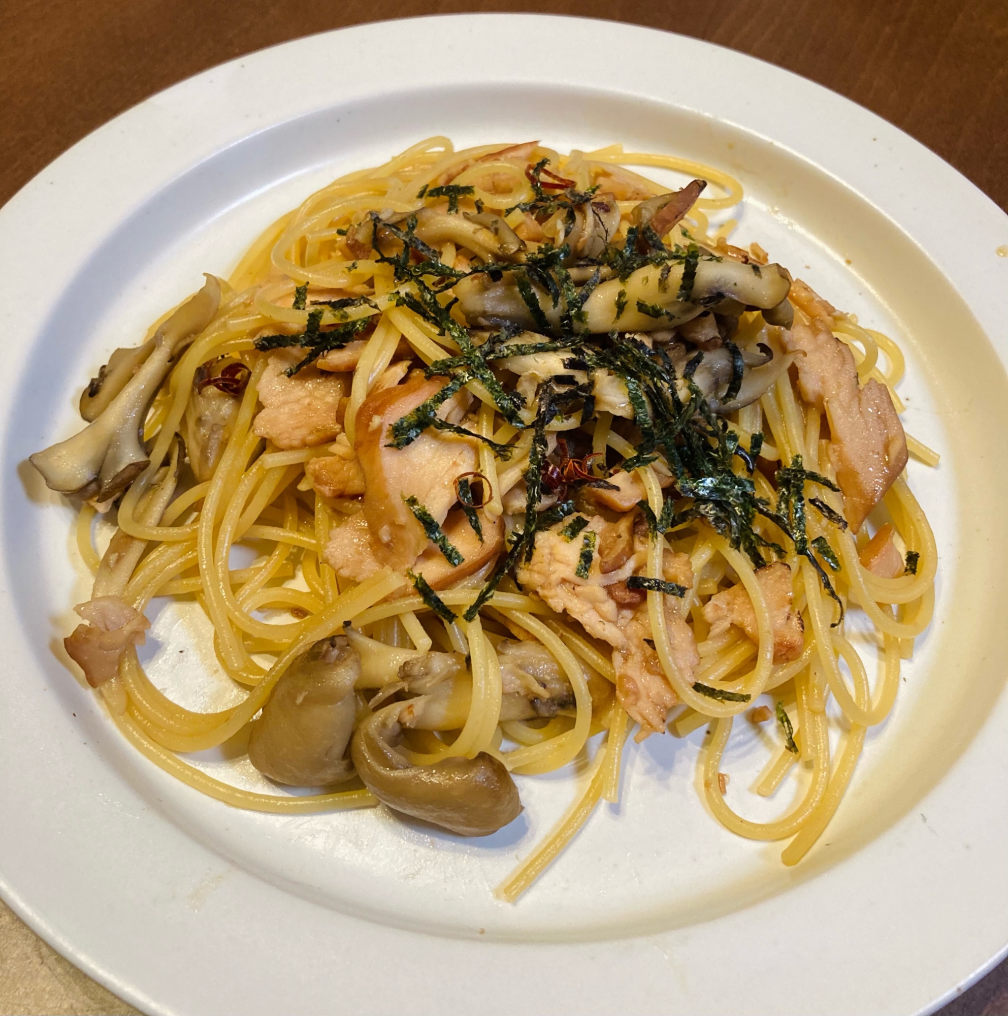 【絶品♡】チャーシューときのこの照り焼きパスタ