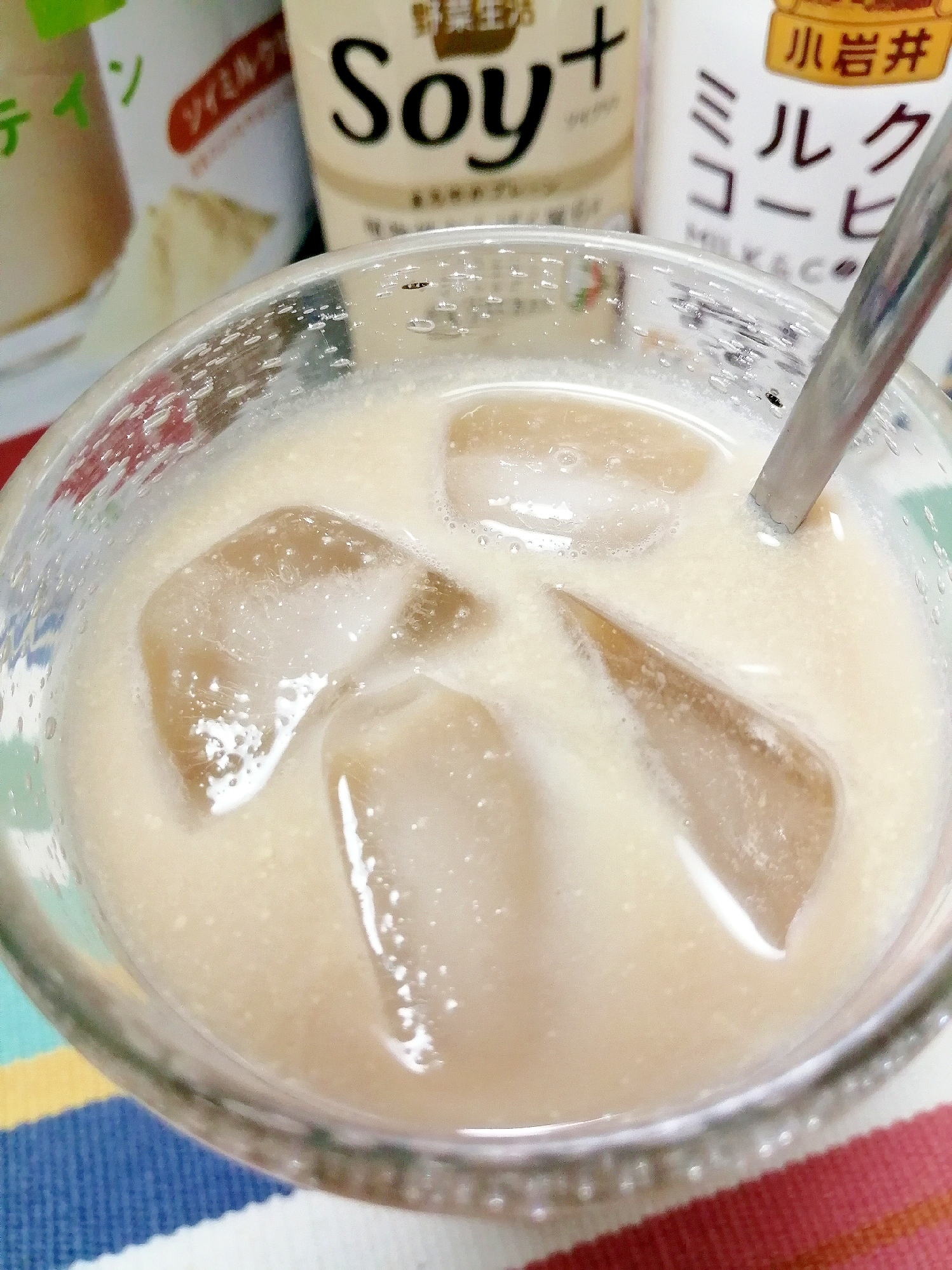 アイス☆Soy+ミルクとコーヒー♪