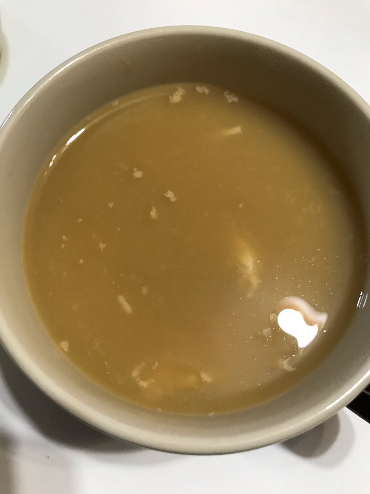 たまご豆腐スープ