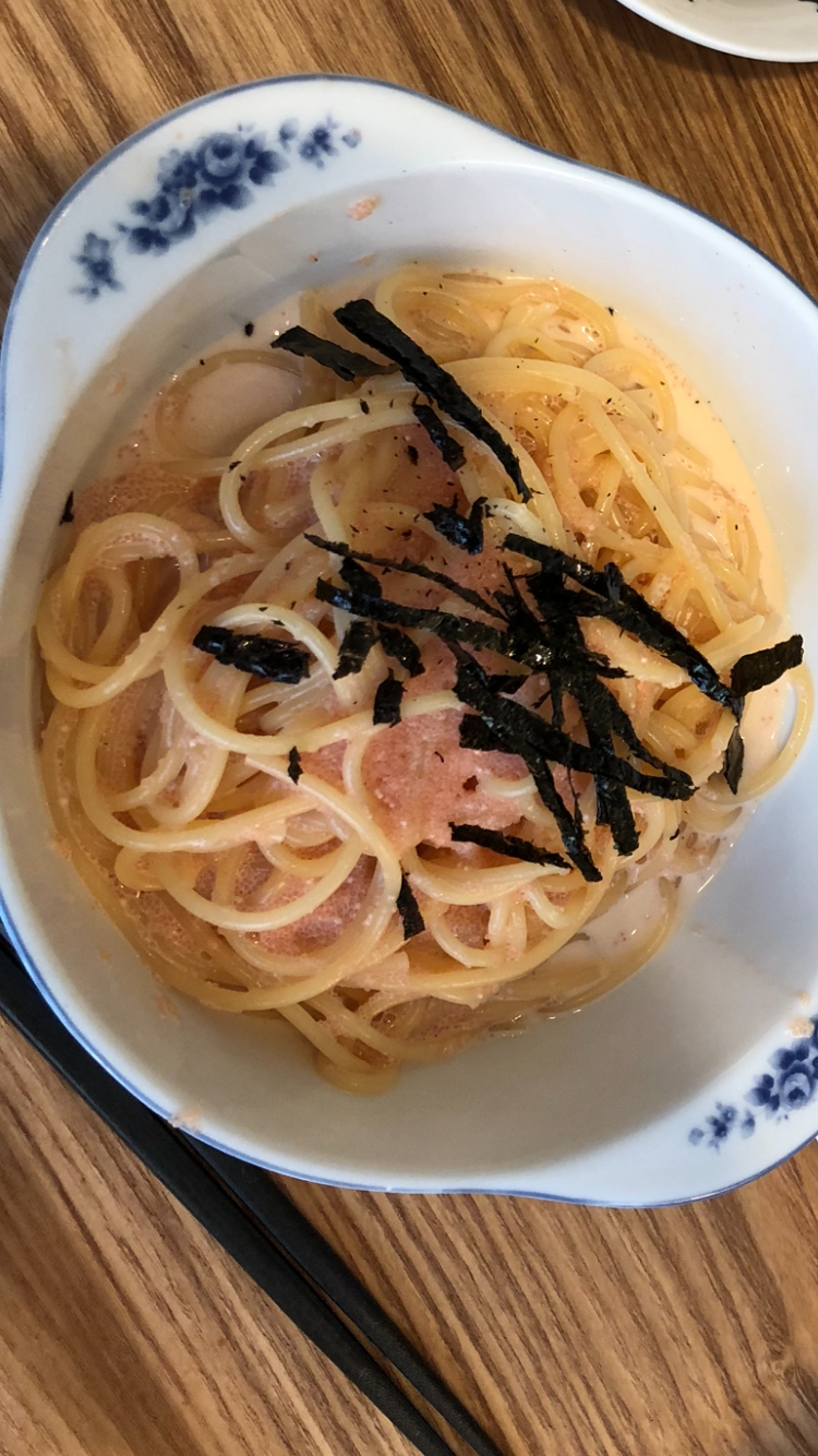 簡単！明太子クリームパスタ