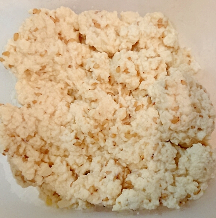 豆腐で作る白和え