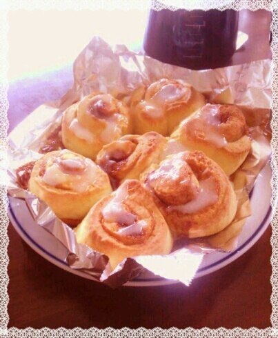 発酵いらず ホットケーキミックスでシナモンロール レシピ 作り方 By ヘルムート 楽天レシピ