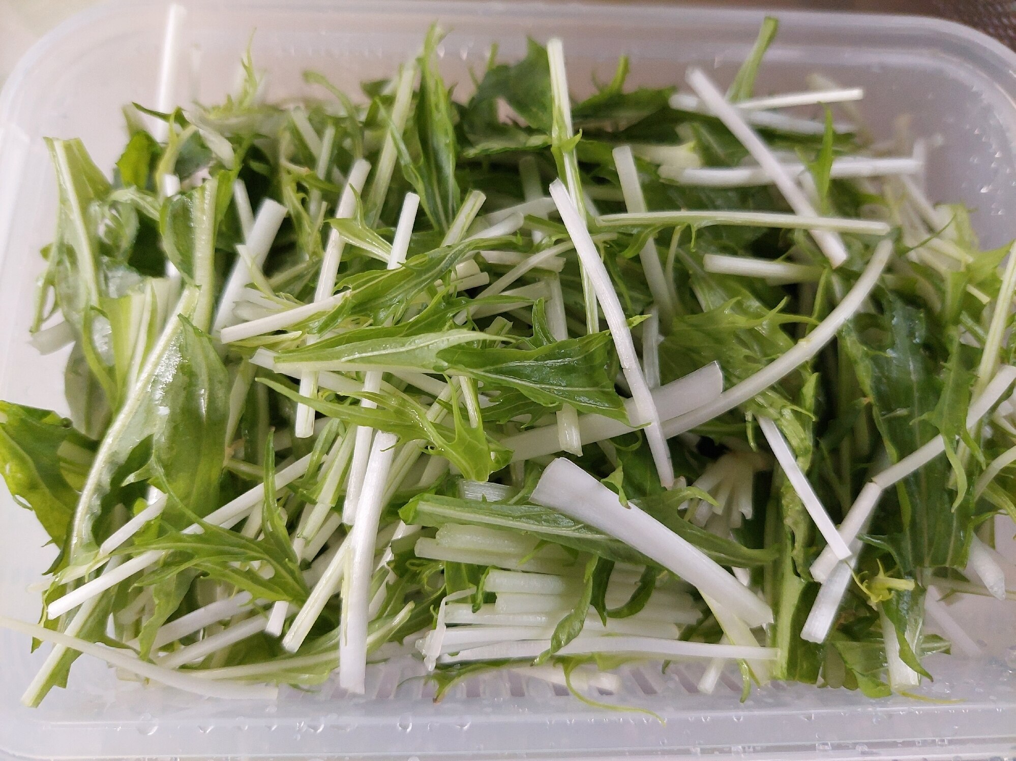 水菜の新鮮保存方法 (冷蔵) レシピ・作り方 by ひかりん☆ - 楽天レシピ