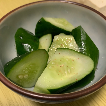 簡単！きゅうりの漬物