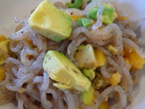 白滝のスパゲッティサラダ　メキシカン風