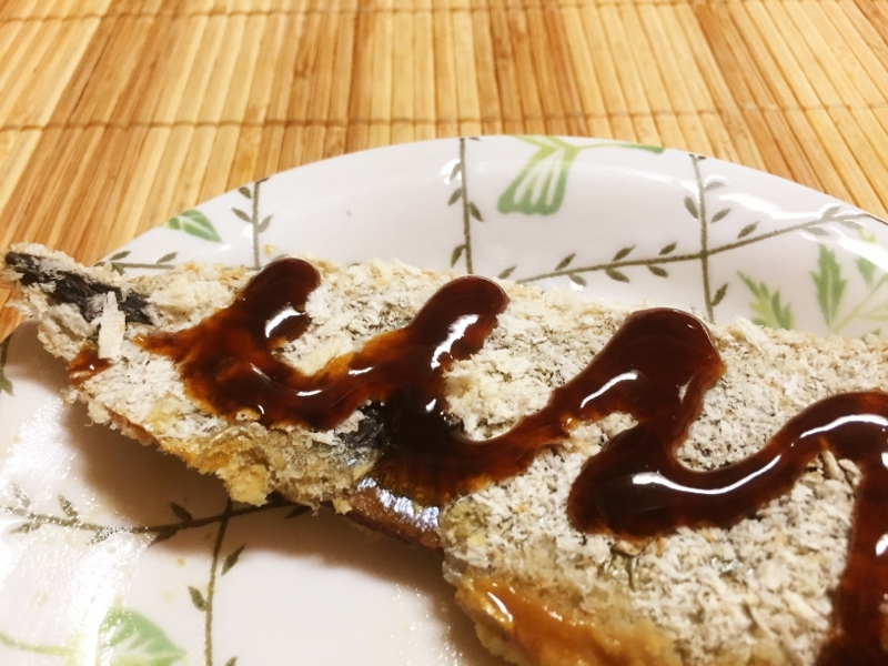 サンマのパン粉焼き