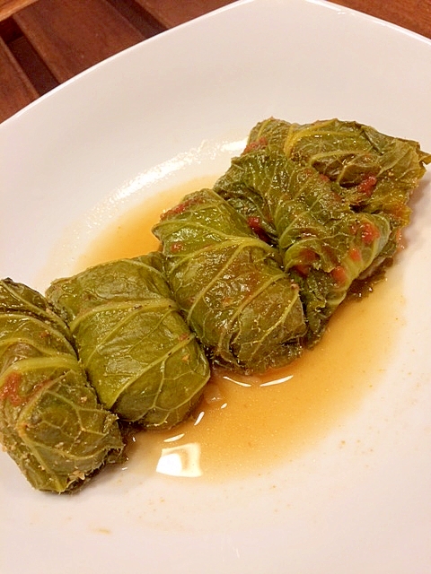 白菜のアレンジレシピ ロール白菜ライス入り レシピ 作り方 By Maas 楽天レシピ 白菜のアレンジレシピ ロール白菜ライス入り レシピ 作り方 By Maas 楽天レシピ