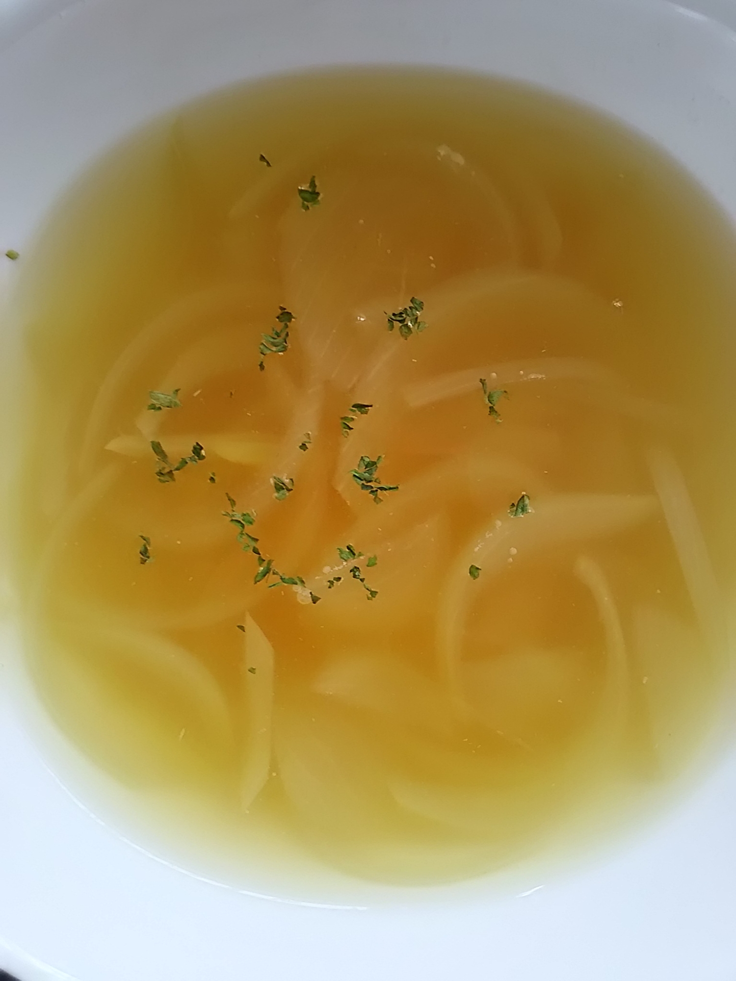 玉ねぎのコンソメスープ(^^)