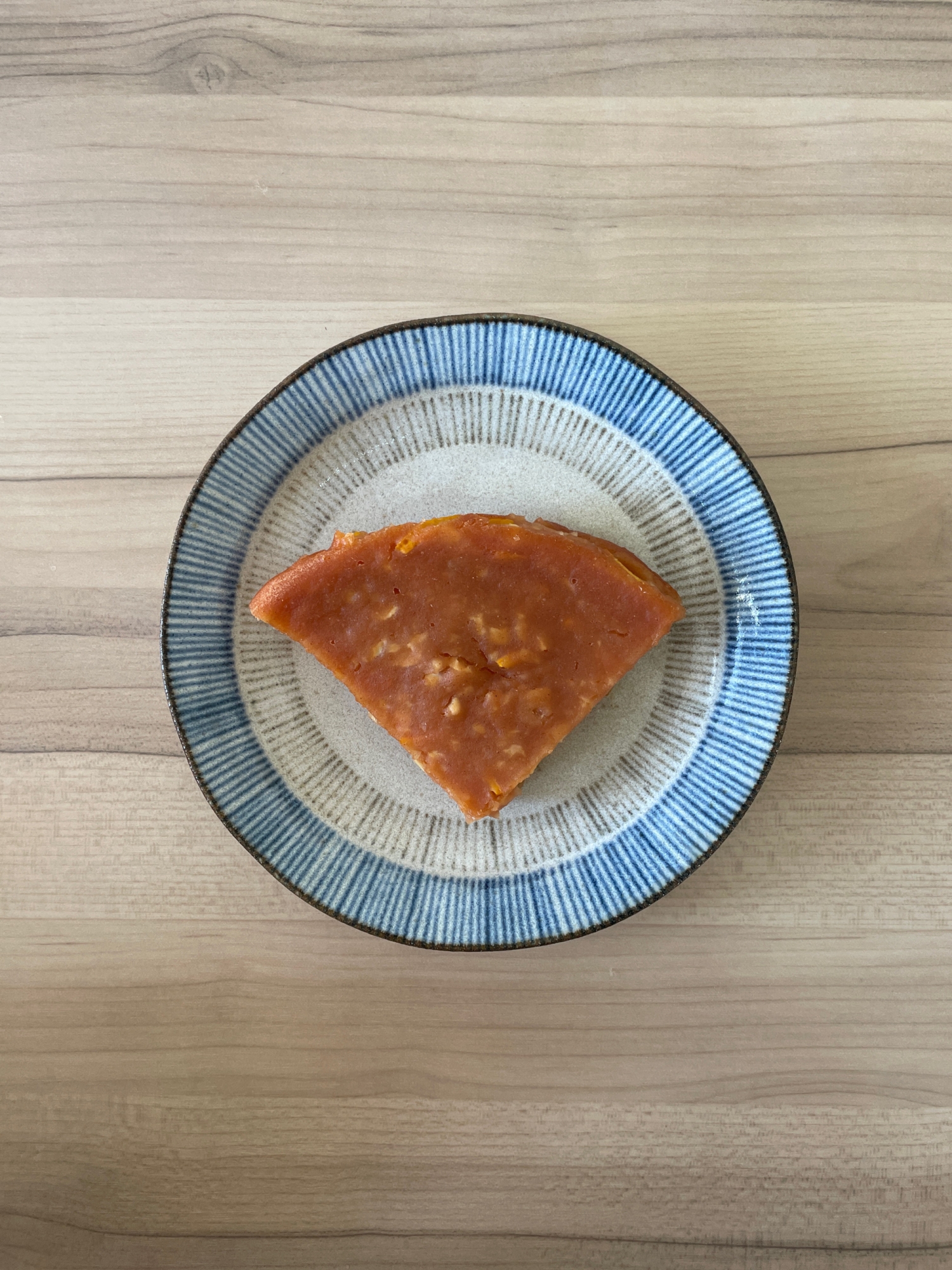 絹豆腐ときな粉のトマト夏みかん米粉ケーキ