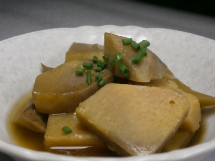 里芋の親芋の煮物