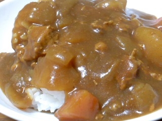 カレーの隠し味に、にんにく