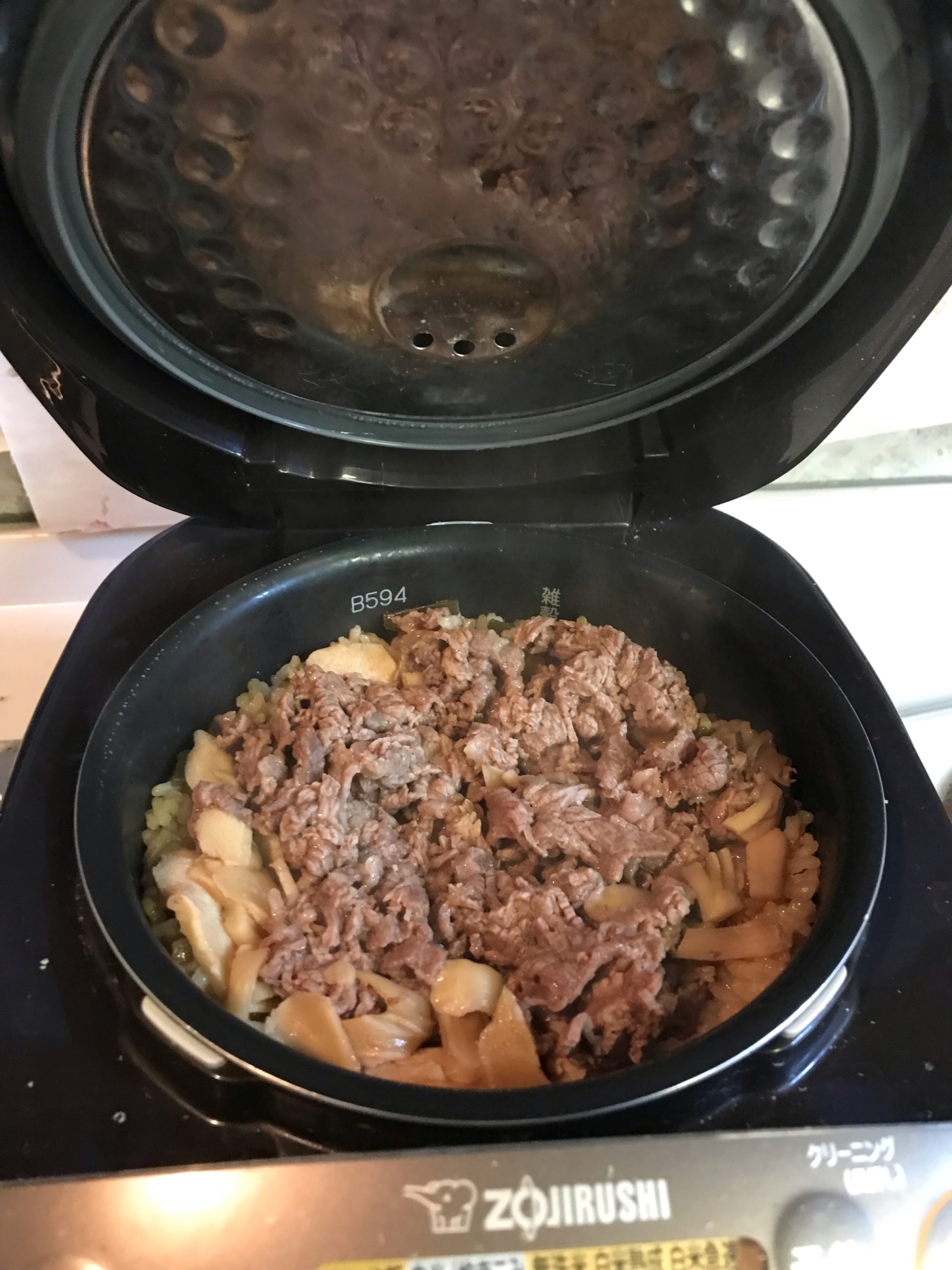 ひいおばあちゃんの味！牛肉ご飯