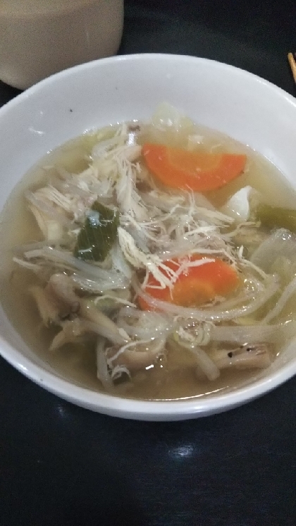 参鶏湯風スープ