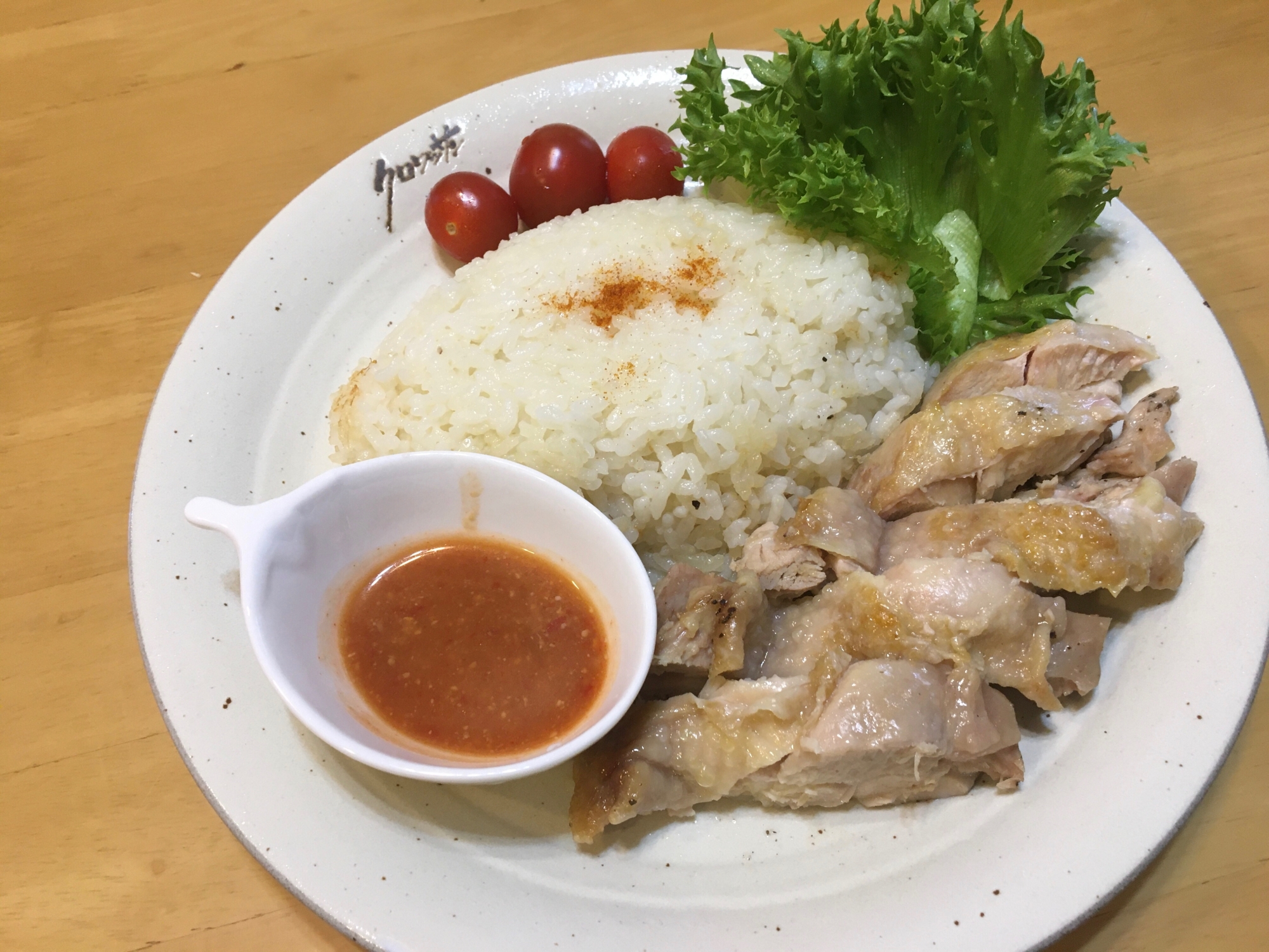 無水鍋とオーブンでカオマンガイ~✰