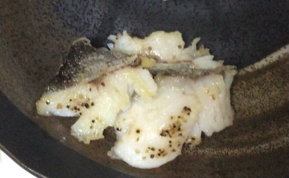 ニンニク香る鱈のムニエル