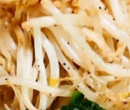 もやしの胡麻油炒め