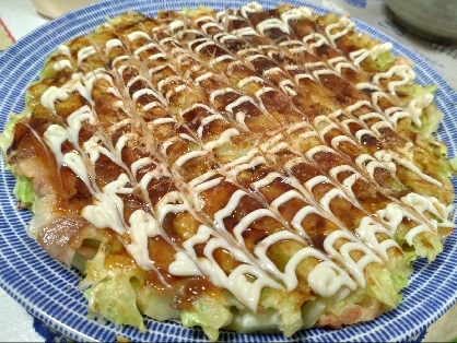 お好み焼きにお豆腐を入れたのは初めてでしたが、ふんわりとして美味しかったです⤴⤴キャベツも沢山食べられて大満足♡ありがとうございました(⁎˃ᴗ˂⁎)