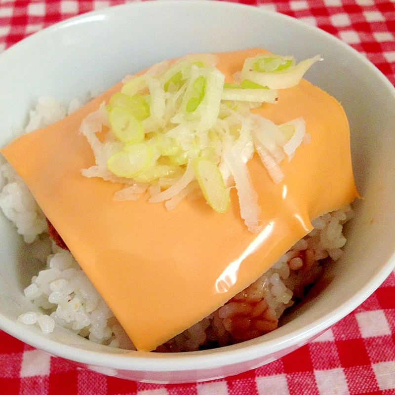 男子飯★コロッケチーズ丼★