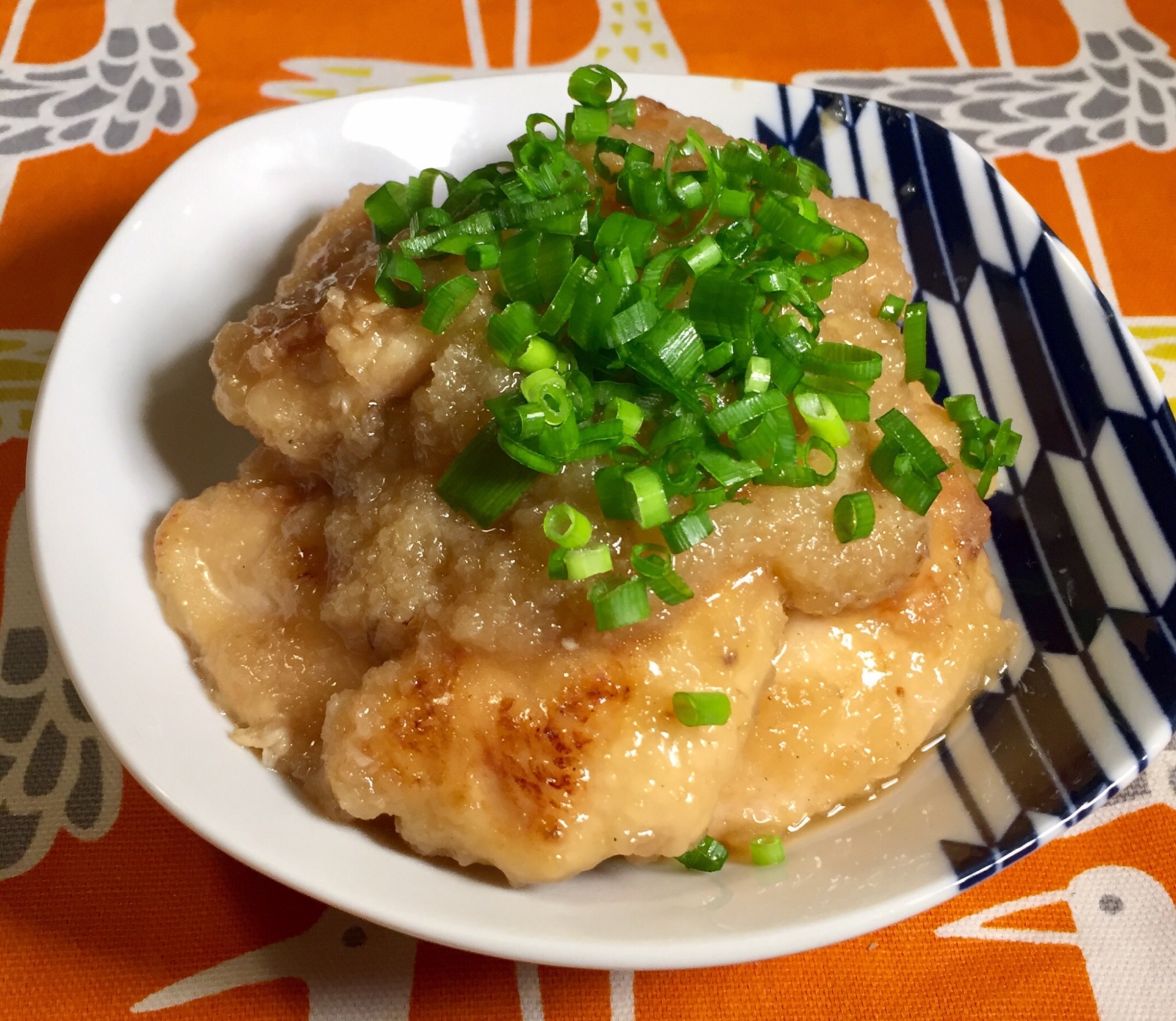 柔らか☆鶏胸肉のおろし煮