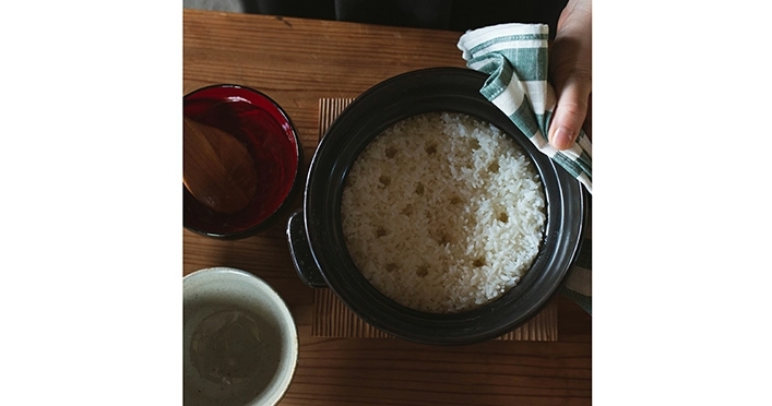 ごはんがおいしく炊けたかどうかは、「カニ穴」でわかる！