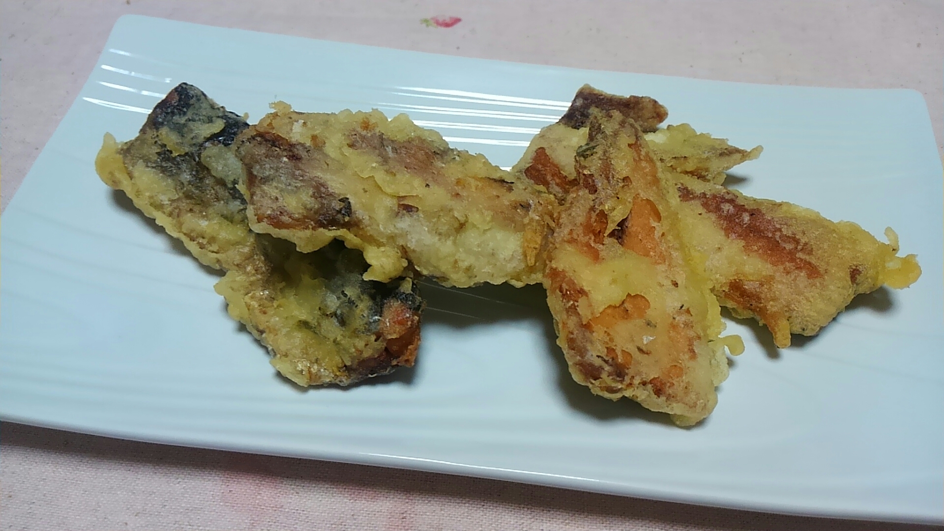 さんまの塩焼き缶の天ぷら レシピ 作り方 By ミニー7015 楽天レシピ